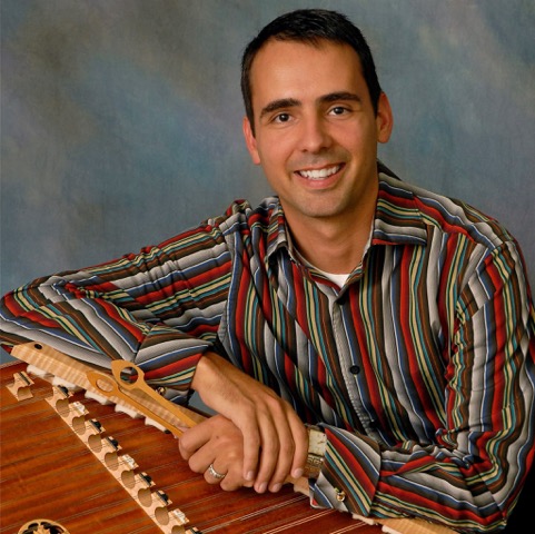 Mark Wade and dulcimer