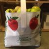 A bag of apples